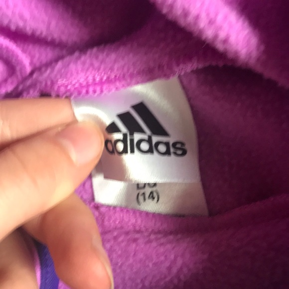 light purple adidas sweatshirt - Picture 4 of 4